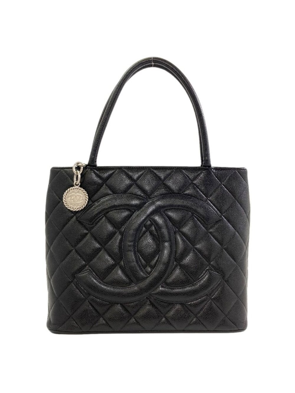 Chanel Reissue Tote Bag Silver Grained Calfskin